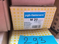 6 dozen sluitringen; houtdraadbouten - afbeelding 6 van  6