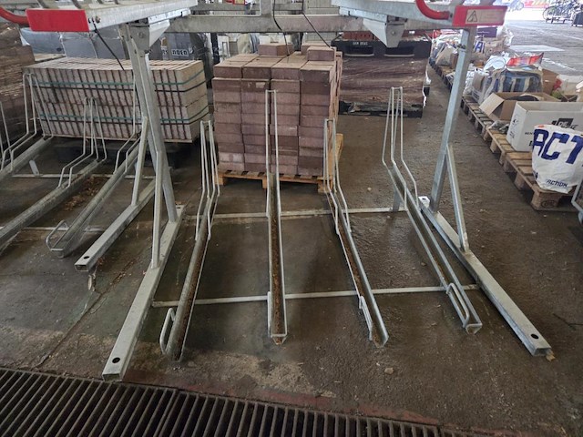 6 dubbellaagse fietsenrek - afbeelding 3 van  9