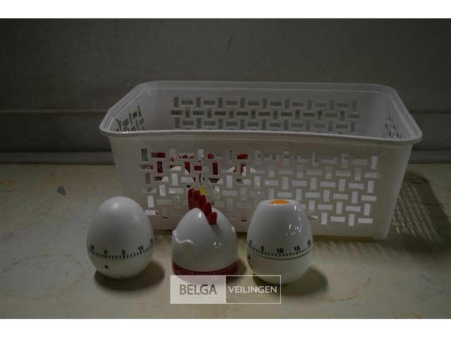 6 eierwekkers - afbeelding 1 van  3
