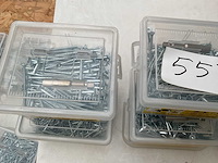 6 emmers hout schroeven met bitsen en magneet houder - afbeelding 5 van  6