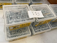 6 emmers hout schroeven met bitsen en magneet houder - afbeelding 2 van  4