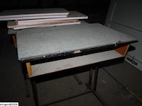 6 enkele vintage lessenaars - afbeelding 3 van  3