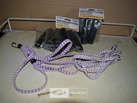 6 fietshandvaten en 2 snelbinders - afbeelding 1 van  2