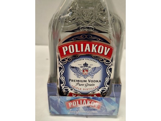 6 flesjes vodka poliakov 20cl - afbeelding 3 van  5