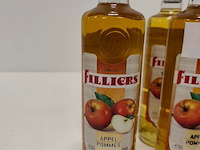 6 flessen appel jenever filliers 20,00% 70cl, 1 flesje vodka eristoff 37,50% 20cl - afbeelding 2 van  6