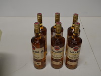 6 flessen bacardi carta oro rum 1l - afbeelding 2 van  5