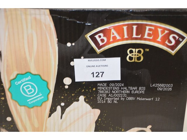 6 flessen baileys likuer 1l - afbeelding 3 van  5