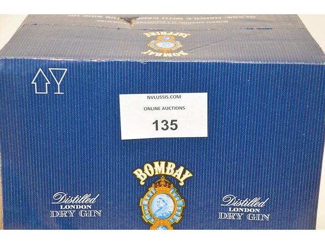 6 flessen bombay sapphire gin 1l - afbeelding 5 van  6