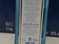 6 flessen bombay sapphire gin 1l - afbeelding 6 van  6