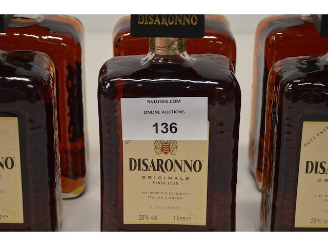 6 flessen disaronno originale likeur 1l - afbeelding 5 van  6