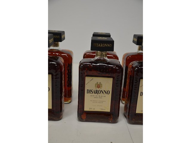 6 flessen disaronno originale likeur 1l - afbeelding 2 van  4