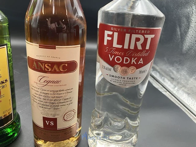 6 flessen diverse geestrijke dranken - afbeelding 4 van  4