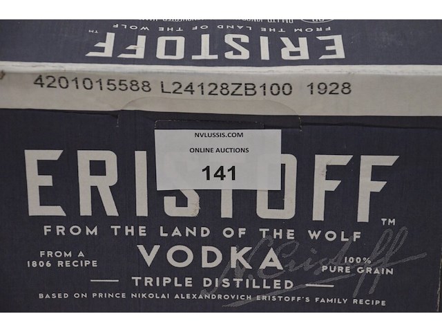 6 flessen eristof vodka 1l - afbeelding 5 van  5