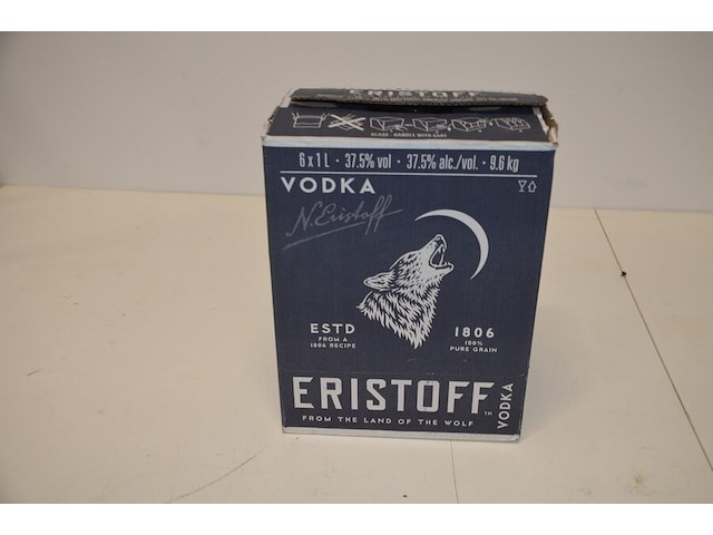 6 flessen eristof vodka 1l - afbeelding 4 van  4