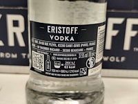 6 flessen eristoff blue vodka 37,50% 70cl - afbeelding 6 van  6