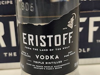 6 flessen eristoff blue vodka 70cl - afbeelding 2 van  6