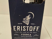 6 flessen eristoff blue vodka 70cl - afbeelding 3 van  6