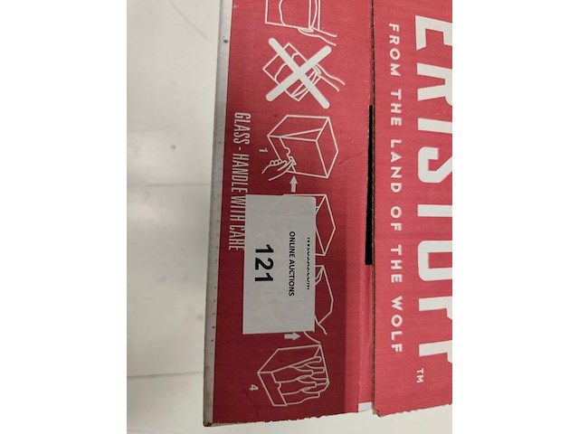 6 flessen eristoff red likeur 18,00% 70cl - afbeelding 5 van  6