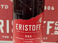 6 flessen eristoff red likeur 18,00% 70cl - afbeelding 2 van  6