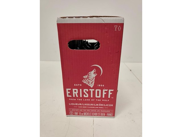 6 flessen eristoff red likeur 18,00% 70cl - afbeelding 3 van  6