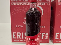 6 flessen eristoff red likeur 70cl