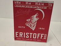 6 flessen eristoff red likeur 70cl - afbeelding 4 van  6