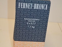 6 flessen fernet-branca likeur bitter 70cl - afbeelding 3 van  5