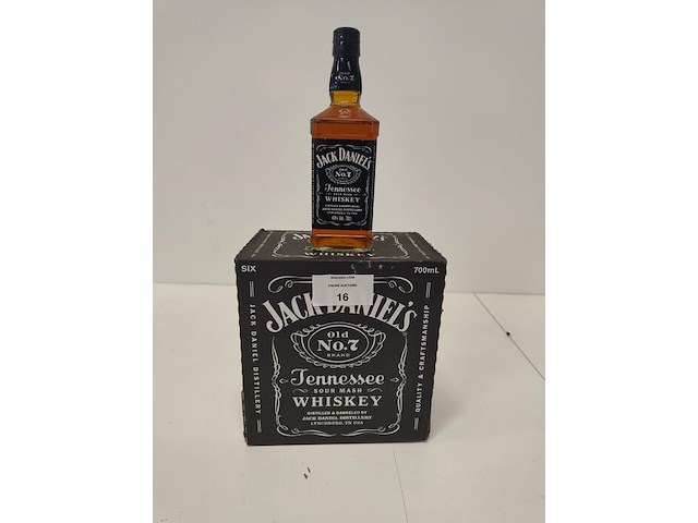 6 flessen jack daniels n7 - afbeelding 1 van  5