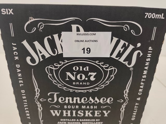 6 flessen jack daniels n7 - afbeelding 4 van  4
