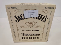 6 flessen jack daniels tennessee honey likeur