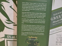 6 flessen johnnie walker green label 15 years scotch whisky 70cl - afbeelding 2 van  5