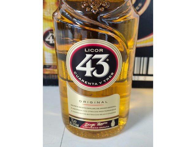 6 flessen licor 43 1l - afbeelding 2 van  6