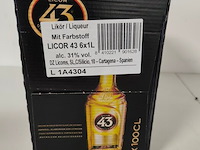 6 flessen licor 43 1l - afbeelding 3 van  6