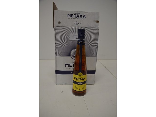 6 flessen metaxa 5 griekse sterke drank 70cl - afbeelding 1 van  6