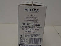 6 flessen metaxa 5 griekse sterke drank 70cl - afbeelding 3 van  6