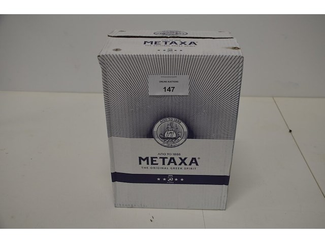6 flessen metaxa 5 griekse sterke drank 70cl - afbeelding 4 van  6