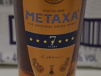 6 flessen metaxa 7 griekse sterke drank 70cl - afbeelding 2 van  6