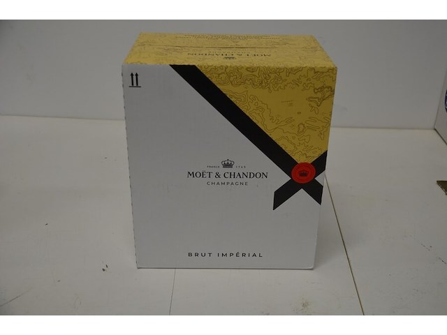 6 flessen moet chandon champagne brut 75cl - afbeelding 4 van  5