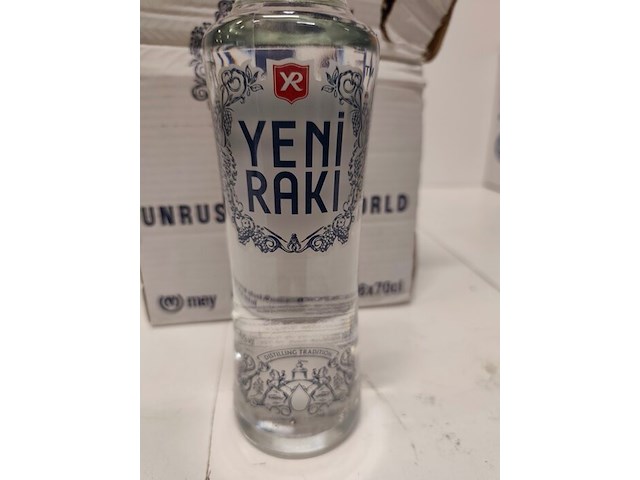 6 flessen raki yeni 70cl - afbeelding 2 van  6