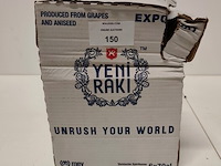6 flessen raki yeni 70cl - afbeelding 4 van  6