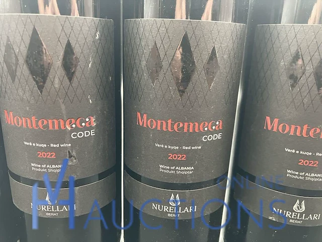 6 flessen rode wijn montemeca - afbeelding 2 van  3