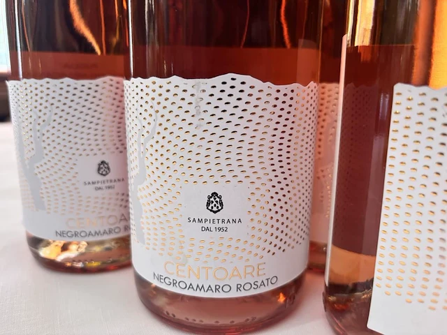 6 flessen rosé wijn cantina sampietrana - afbeelding 2 van  2