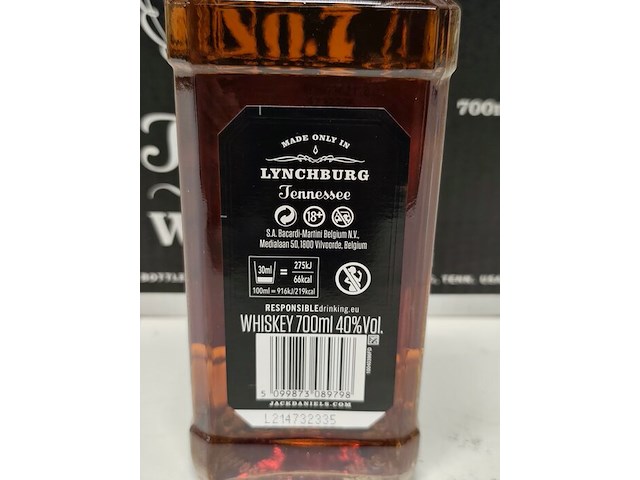 6 flessen whisky jack daniels 70cl - afbeelding 7 van  7