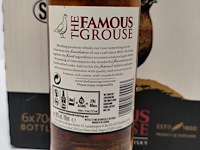 6 flessen whisky the famous grouse 70cl - afbeelding 6 van  6