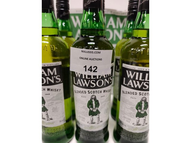 6 flessen whisky william lawsons 40,00% 70cl - afbeelding 5 van  6