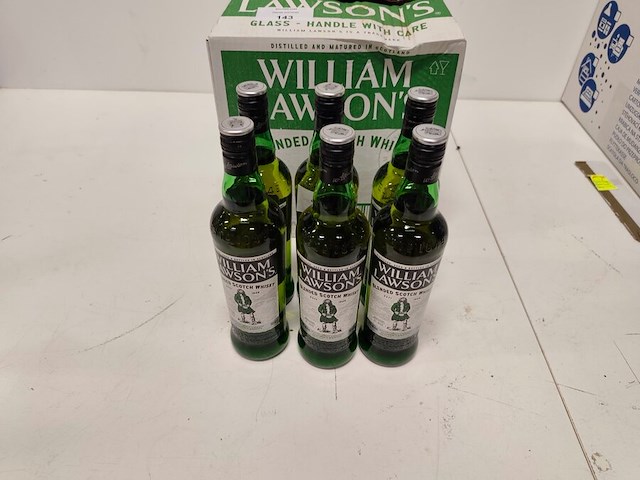 6 flessen whisky william lawsons 70cl - afbeelding 2 van  5