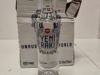 6 flessen yeni raki 45,00% 70cl - afbeelding 1 van  6