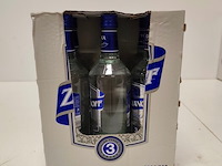 6 flessen zaranoff vodka 37,50% 70cl - afbeelding 4 van  7