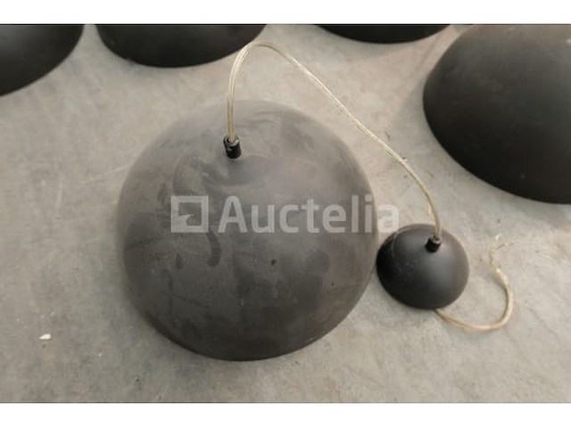 6 halve bol kroonluchters - afbeelding 4 van  5