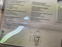 6 hangsloten - afbeelding 4 van  4
